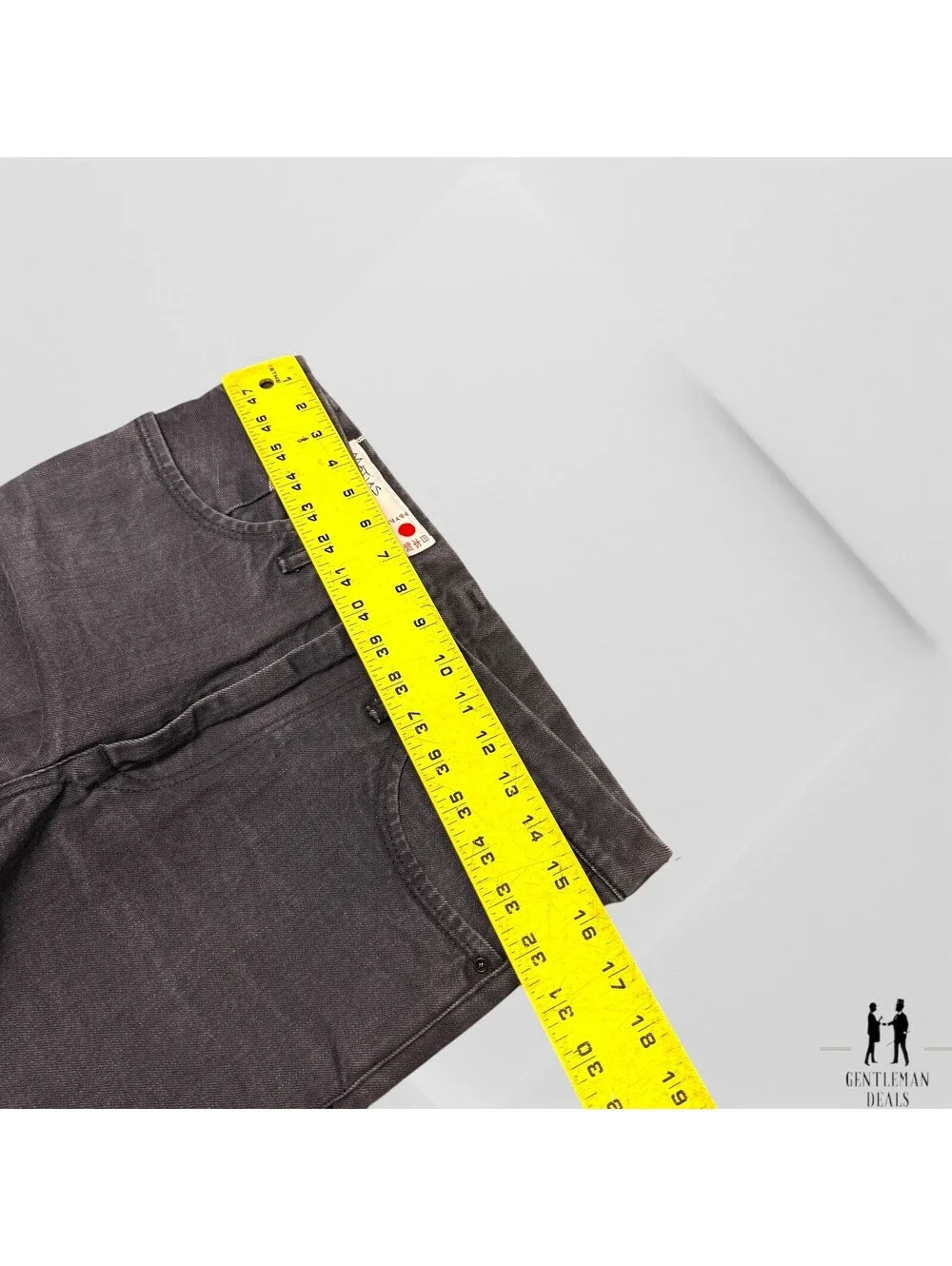 Matias Selvedge Denim Jeans Lunado Black Slim Fit Okayama Sol  Japan 30x26